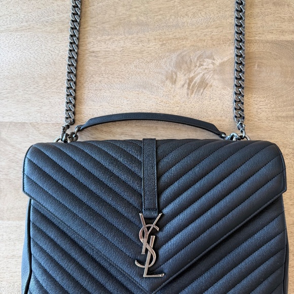 YSL Large College Handbag - Picture 6 of 12